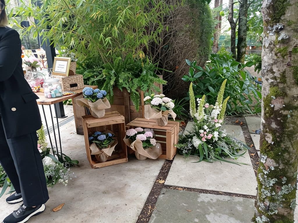 Composiciones florales para celebraciones en Vigo de Blumen Arte Floral