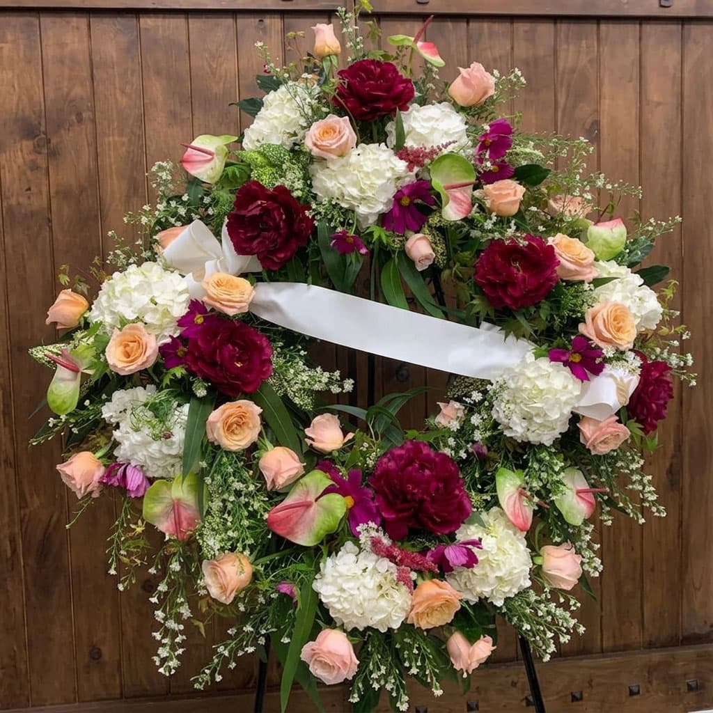 Coronas y cruces funerarias en Vigo de Blumen Arte Floral