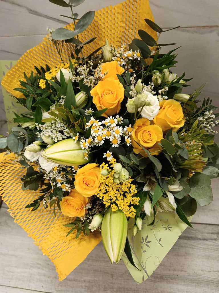 Algunos ejemplos de ramos de flores